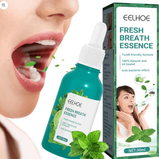 BREATIFY GOUTTES CONTRE LA MAUVAISE haleine (Essence de menthe fraîche)